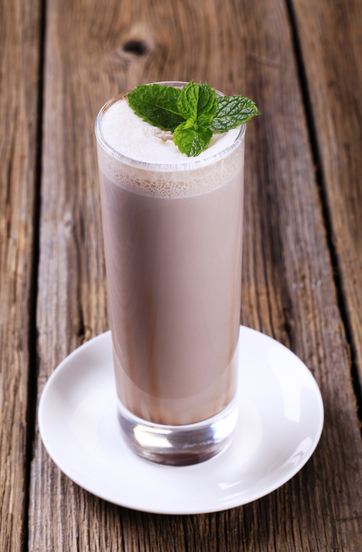 Chocolate Mint Smoothie - Healthy Life Begins