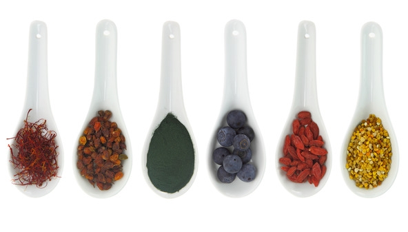 What Are Superfoods Pollen Goji Berries Blueberries Spirulina Hippophae And Saffron