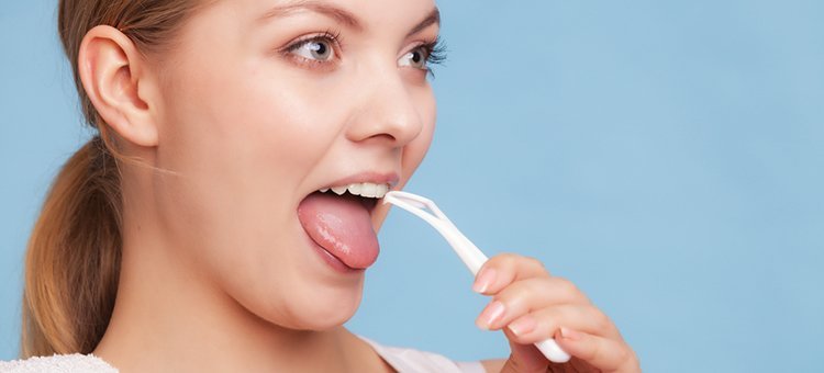 Cleaning Tongue