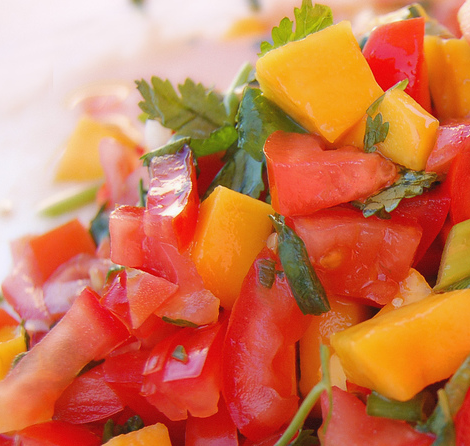 Tomato Mango Salsa Recipe