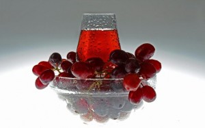 Red grape juice