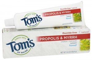 Tom's toothpaste