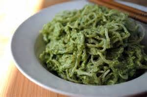 Raw Pesto Sauce